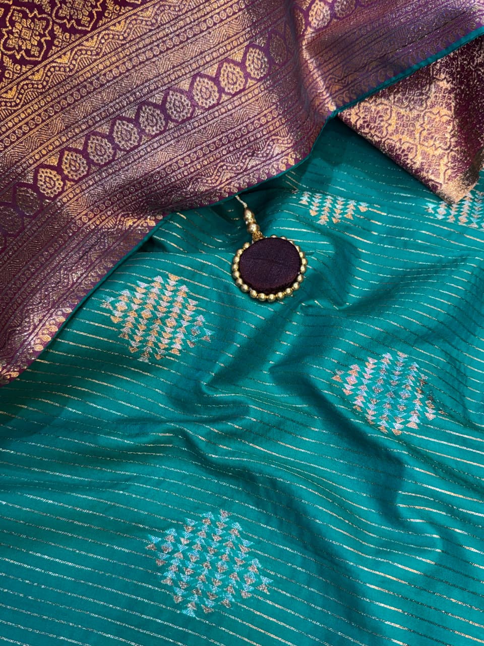 Banarasi Silk Saree with Blouse Piece | Zari Weaving | Wedding & Festive Wear
